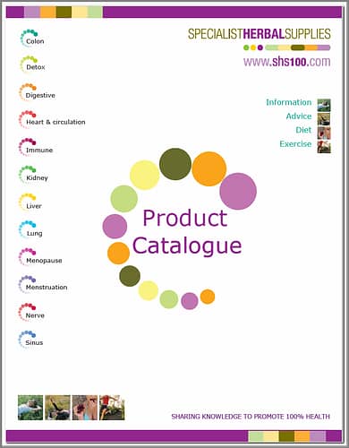 Specialist Herbal Supplies detailed herbal catalogue